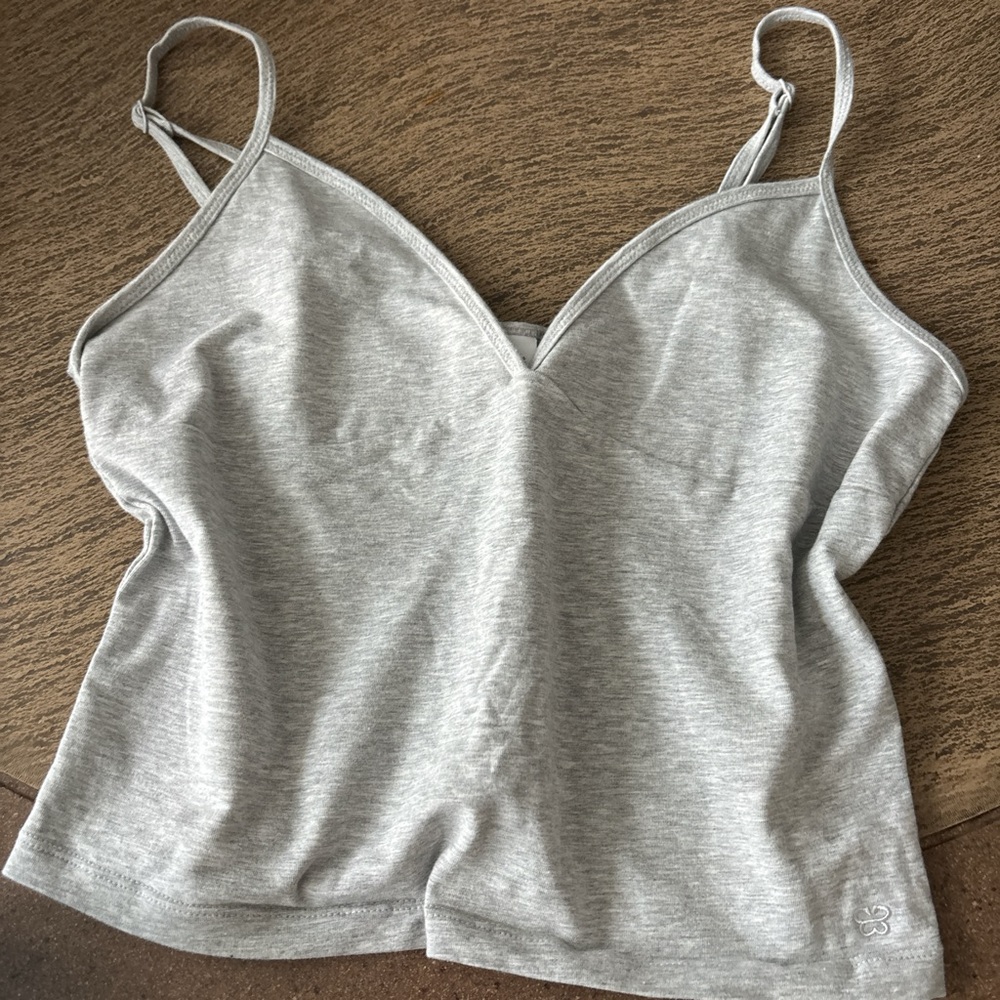 Sunday Best Heather Gray Spaghetti Strap Top